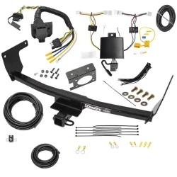 Trailer Hitch w/ 7-Way RV Plug & Play Wiring For 22-22 Lexus NX250 NX350 NX350h NX450h+ Class 3 2" Receiver