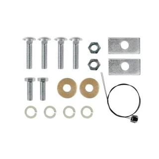 Trailer Tow Hitch Hardware Fastener Kit For 14-27 Ram ProMaster 1500 2500 3500 2" Receiver Class 3
