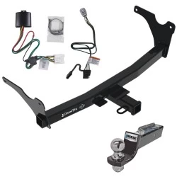 Tow Package For 24-27 Toyota Grand Highlander Lexus TX350 TX500h TX550h+ Trailer Hitch w/ Wiring 2" Drop Mount 2" Ball 2" Receiver