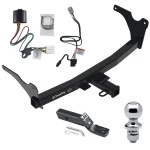 Trailer Tow Hitch For 2024 Toyota Grand Highlander w/ Wiring Harness Kit and 1-7/8" Ball