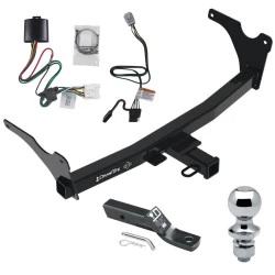 Trailer Tow Hitch For 24-27 Toyota Grand Highlander Lexus TX350 TX500h TX550h+ w/ Wiring Harness Kit and 1-7/8" Ball