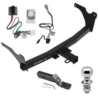 Trailer Tow Hitch For 2024 Toyota Grand Highlander w/ Wiring Harness Kit and 1-7/8" Ball