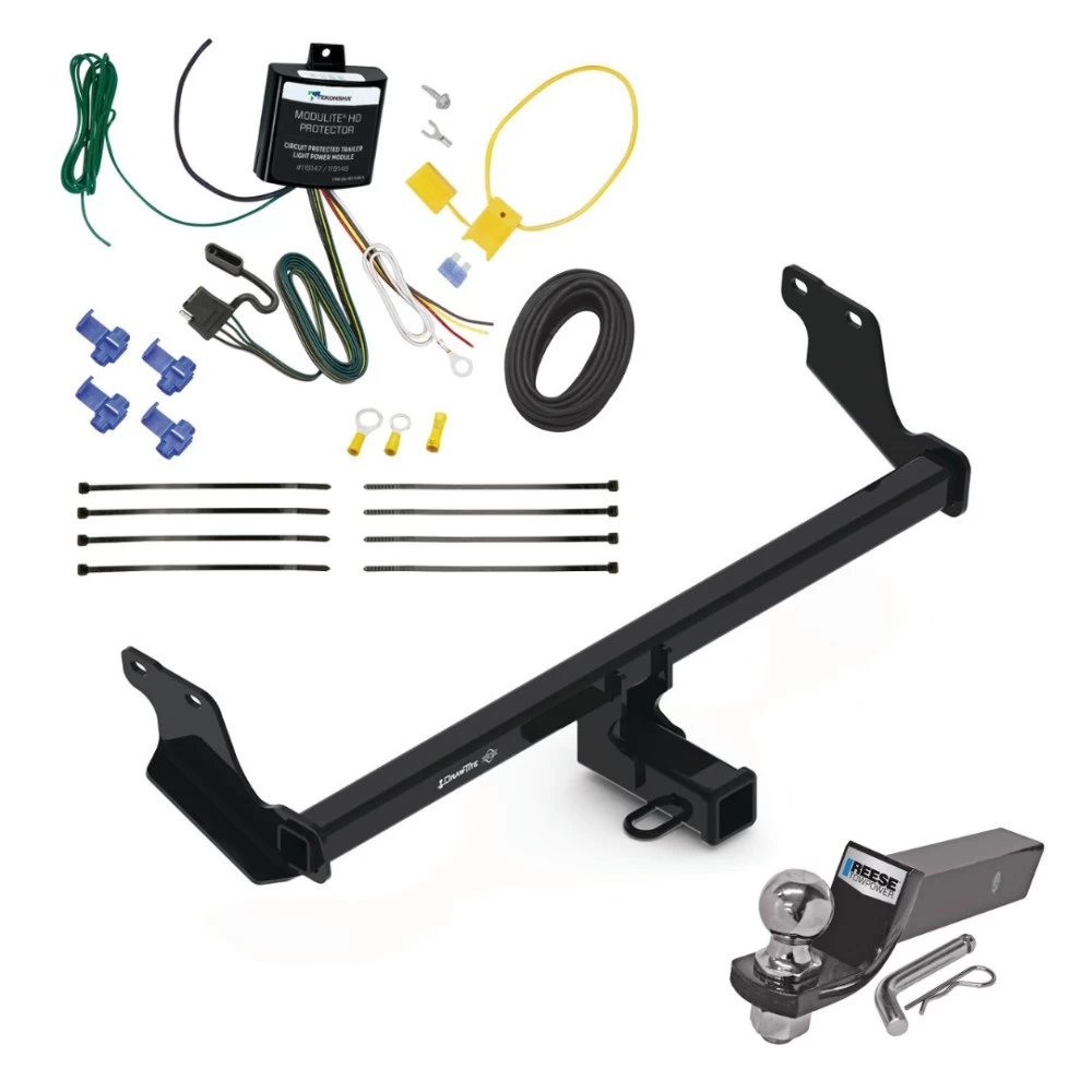 Trailer Tow Hitch For 23-24 Dodge Hornet Except R/T w/ Wiring + 2" Ball Class 3 Trailer Tow Hitch For 23-24 Dodge Hornet Except R/T w/ Wiring + 2" Ball Class 3