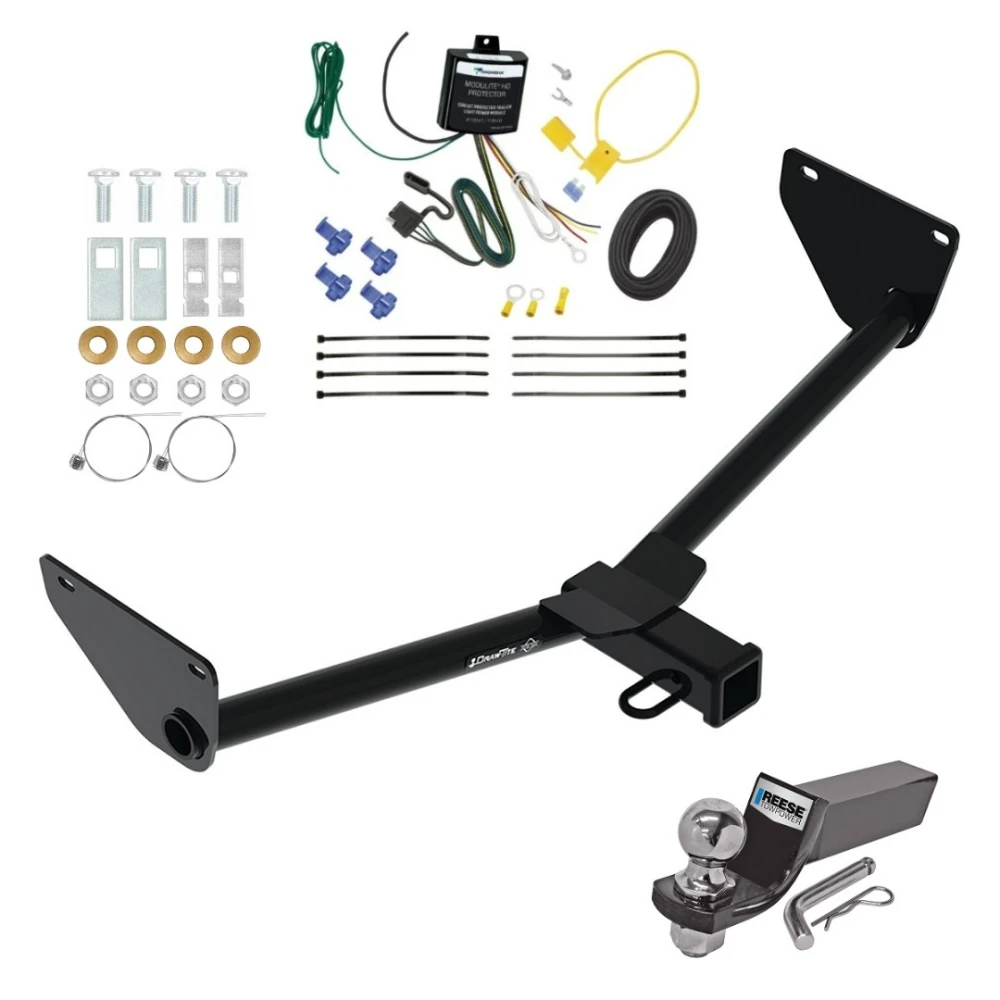 Trailer Tow Hitch For 24 Buick Envista Chevy Trax w/ Wiring + 2" Ball Class 3 Trailer Tow Hitch For 24 Buick Envista Chevy Trax w/ Wiring + 2" Ball Class 3