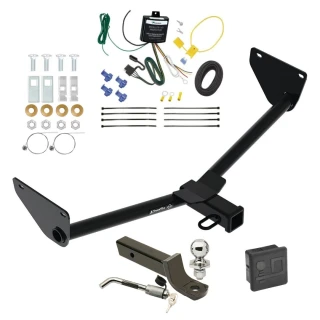 Trailer Tow Hitch For 24 Buick Envista Chevy Trax w/ Wiring 2" Ball Mount + Lock Class 3 Trailer Tow Hitch For 24 Buick Envista Chevy Trax w/ Wiring 2" Ball Mount + Lock Class 3