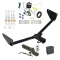 Trailer Tow Hitch For 24 Buick Envista Chevy Trax w/ Wiring 2" Ball Mount + Lock Class 3 Trailer Tow Hitch For 24 Buick Envista Chevy Trax w/ Wiring 2" Ball Mount + Lock Class 3