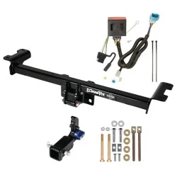 Trailer Tow Hitch For 13-18 Acura RDX All Models Hidden Removable 2" Receiver w/ Plug & Play Wiring Kit Class 3 Draw-Tite