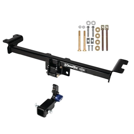 Trailer Tow Hitch For 10-18 Acura RDX Hidden Removable 2" Receiver Class 3 Draw-Tite