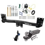Custom Fit Trailer Hitch Removable 2” Receiver Wiring Harness (Requires Splicing) 2" Drop Ball-Mount w/ Pin/Clip 2" Chrome Ball Installation Hardware Installation Instructions 76903 119148 21536 Draw-Tite Trailer Tow Hitch 07-14 BMW X5 Except M Trailer Tow Hitch For 07-14 BMW X5 Except M Sport Package Hidden Removable 2" Receiver Complete Package w/ Wiring and 2" Ball