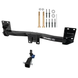 Trailer Tow Hitch For 07-18 BMW X5 Hidden Removable 2" Receiver Class 3 Draw-Tite