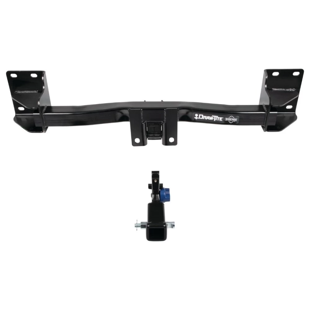 Custom Fit Trailer Hitch Removable 2” Receiver Wiring Harness (Requires Splicing) 2" Drop Ball-Mount w/ Pin/Clip 2" Chrome Ball Installation Hardware Installation Instructions 76903 119148 21536 Draw-Tite Trailer Tow Hitch 07-14 BMW X5 Except M Trailer Tow Hitch For 07-14 BMW X5 Except M Sport Package Hidden Removable 2" Receiver Complete Package w/ Wiring and 2" Ball