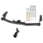 Trailer Tow Hitch For 13-20 Nissan Pathfinder 14-20 INFINITI QX60 Hidden Removable 2" Receiver Class 3 Draw-Tite