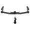 Trailer Tow Hitch For 13-20 Nissan Pathfinder 14-20 INFINITI QX60 Hidden Removable 2" Receiver Complete Package w/ Wiring and 1-7/8" Ball