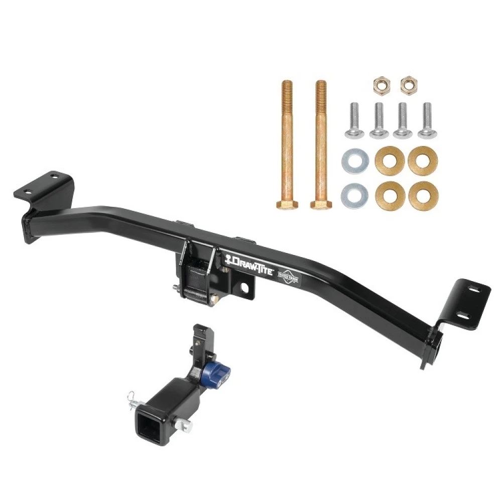 Trailer Tow Hitch For 16-22 Lexus RX450h RX350 Hidden Removable 2" Receiver Class 3 Draw-Tite