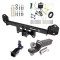 Trailer Tow Hitch For 11-23 BMW X3 Hidden Removable 2" Receiver Complete Package w/ Wiring and 2" Ball Trailer Tow Hitch For 11-23 BMW X3 Hidden Removable 2" Receiver Complete Package w/ Wiring and 2" Ball