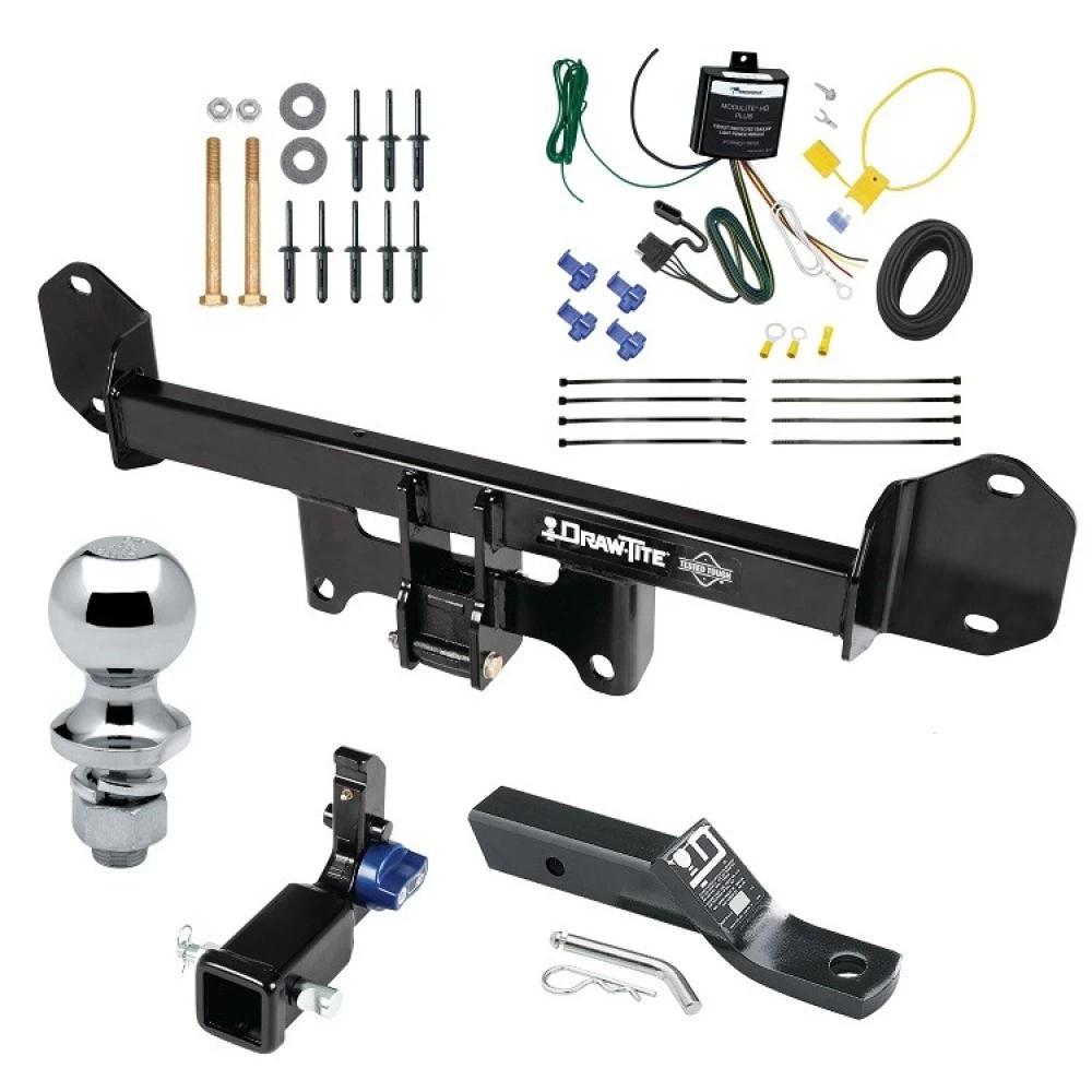 Trailer Tow Hitch For 11-23 BMW X3 Hidden Removable 2" Receiver Complete Package w/ Wiring and 1-7/8" Ball Trailer Tow Hitch For 11-23 BMW X3 Hidden Removable 2" Receiver Complete Package w/ Wiring and 1-7/8" Ball