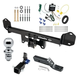 Trailer Tow Hitch For 11-23 BMW X3 Hidden Removable 2" Receiver Complete Package w/ Wiring and 1-7/8" Ball Trailer Tow Hitch For 11-23 BMW X3 Hidden Removable 2" Receiver Complete Package w/ Wiring and 1-7/8" Ball