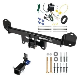 Trailer Tow Hitch For 11-17 BMW X3 All Models Hidden Removable 2" Receiver w/ Wiring Kit Class 3 Draw-Tite