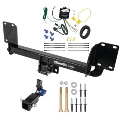 Trailer Tow Hitch For 19-26 BMW X5 Excluding M Versions Hidden Removable 2" Receiver w/ Wiring Kit Class 3 Draw-Tite