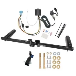 Trailer Tow Hitch For 18-26 Honda Odyssey w/ Fuse Provisions Hidden Removable 2" Receiver w/ Plug & Play Wiring Kit Class 3 Draw-Tite