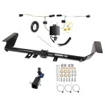 Trailer Tow Hitch For 21-23 Chrysler Pacifica Hidden Removable 2" Receiver w/ Plug & Play Wiring Kit Class 3 Draw-Tite