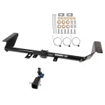 76916 2017 2018 2019 2020 17 18 19 20 Chrysler Pacifica Limited Draw-Tite Hidden Hitch Trailer Tow Hitch Receiver Bar Frame Trailer Tow Hitch For 17-24 Chrysler Pacifica 20-24 Voyager 22-23 Dodge Grand Caravan Hidden Removable 2" Receiver Class 3 Draw-Tite