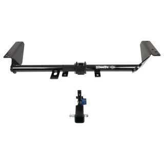 Custom Fit Trailer Hitch Removable 2” Receiver Wiring Harness (Plug & Play) 2" Drop Ball-Mount w/ Pin/Clip 2" Chrome Ball Installation Hardware Installation Instructions 76916 118723 21536 Draw-Tite Trailer Tow Hitch 17-20 Chrysler Pacifica Trailer Tow Hitch For 17-20 Chrysler Pacifica 20-24 Voyager 22-23 Dodge Grand Caravan Hidden Removable 2" Receiver Complete Package w/ Wiring and 2" Ball