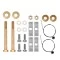 Trailer Tow Hitch For 21-23 Ford Mustang Mach-E Hidden Removable 2" Receiver Complete Package w/ Wiring and 1-7/8" Ball