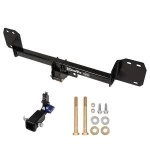 Trailer Tow Hitch For 18-23 Volvo XC60 16-24 XC90 Hidden Removable 2" Receiver Class 3 Draw-Tite