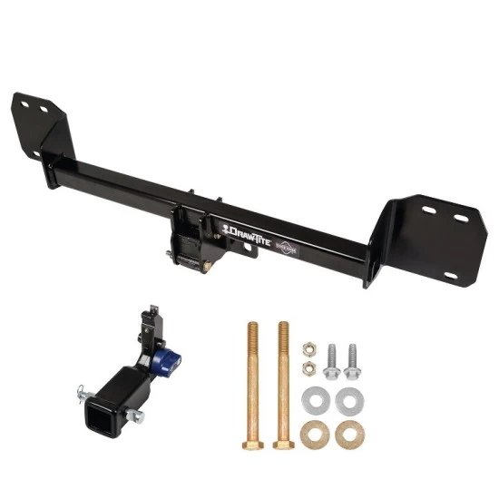 Trailer Tow Hitch For 18-23 Volvo XC60 16-24 XC90 Hidden Removable 2" Receiver Class 3 Draw-Tite