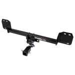 Trailer Tow Hitch For 18-27 Volvo XC60 All Models Hidden Removable 2" Receiver w/ Plug & Play Wiring Kit Class 3 Draw-Tite