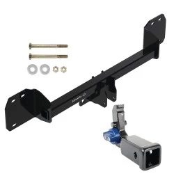 Trailer Tow Hitch For 19-26 Volvo XC40 19-24 XC40 Recharge 22-24 C40 Recharge 25-26 EX40 Hidden Removable 2" Receiver Class 3 Draw-Tite