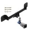 Trailer Tow Hitch For 19-26 Volvo XC40 19-24 XC40 Recharge 22-24 C40 Recharge 25-26 EX40 Hidden Removable 2" Receiver Class 3 Draw-Tite