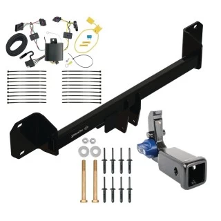 Trailer Tow Hitch For 16-17 BMX X1 Hidden Removable 2" Receiver w/ Plug & Play Wiring Kit Class 3 Draw-Tite