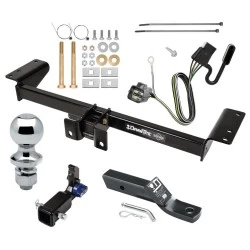 Trailer Tow Hitch For 17-26 Cadillac XT5 Hidden Removable 2" Receiver Complete Package w/ Wiring and 1-7/8" Ball