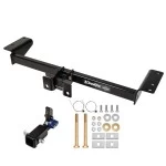 Trailer Tow Hitch For 17-19 Cadillac XT5 Except Platinum 20-26 All Models Hidden Removable 2" Receiver Class 3 Draw-Tite