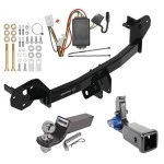 Custom Fit Trailer Hitch Removable 2” Receiver Wiring Harness (Plug & Play) 2" Drop Ball-Mount w/ Pin/Clip 2" Chrome Ball Installation Hardware Installation Instructions 76927 118467 21536 Draw-Tite Trailer Tow Hitch 19-22 Subaruester Hidde Trailer Tow Hitch For 19-24 Subaru Forester Hidden Removable 2" Receiver Complete Package w/ Wiring and 2" Ball