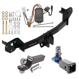 Custom Fit Trailer Hitch Removable 2” Receiver Wiring Harness (Plug & Play) 2" Drop Ball-Mount w/ Pin/Clip 2" Chrome Ball Installation Hardware Installation Instructions 76927 118467 21536 Draw-Tite Trailer Tow Hitch 19-22 Subaruester Hidde Trailer Tow Hitch For 19-24 Subaru Forester Hidden Removable 2" Receiver Complete Package w/ Wiring and 2" Ball