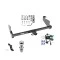 Reese Trailer Tow Hitch For 00-03 Ford Focus Sedan Complete Package w/ Wiring Draw Bar and 2" Ball