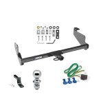 Reese Trailer Tow Hitch For 00-07 Ford Focus ZX5 Complete Package w/ Wiring Draw Bar and 2" Ball