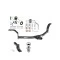 Reese Trailer Tow Hitch For 01-05 Honda Civic Sedan Complete Package w/ Wiring Draw Bar and 2" Ball