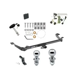 Reese Trailer Tow Hitch For 05-06 Pontiac G5 Pursuit 05-10 Chevrolet Cobalt Deluxe Package Wiring 2" and 1-7/8" Ball and Lock