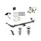 Reese Trailer Tow Hitch For 05-06 Pontiac G5 Pursuit 05-10 Chevrolet Cobalt Deluxe Package Wiring 2" and 1-7/8" Ball and Lock