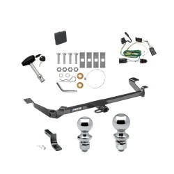 Reese Trailer Tow Hitch For 05-10 Chevrolet Cobalt Coupe, Exc Sport and SS Deluxe Package Wiring 2" and 1-7/8" Ball and Lock