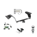 Reese Trailer Tow Hitch For 05-10 Chevy Cobalt 06-11 HHR 08-10 Orlando 07-10 Pontiac G5 Complete Package w/ Wiring Draw Bar and 1-7/8" Balll