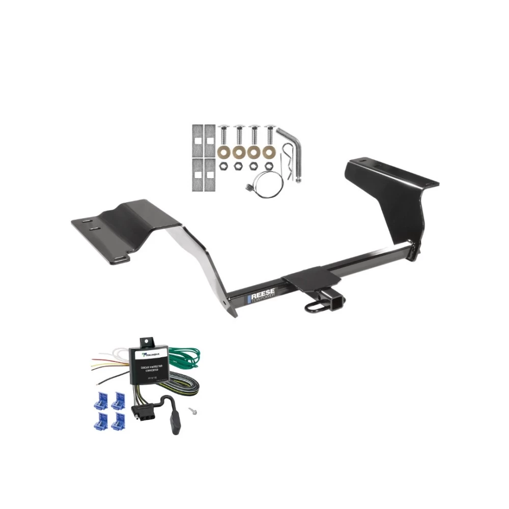 Reese Trailer Tow Hitch For 04-07 Saturn Ion Complete Package w/ Wiring Draw Bar and 2" Ball