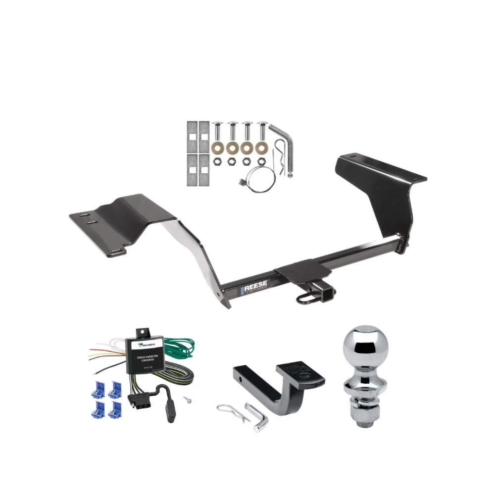 Reese Trailer Tow Hitch For 04-07 Saturn Ion Complete Package w/ Wiring Draw Bar and 1-7/8" Ball