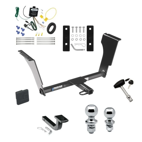Reese Trailer Tow Hitch For 03-13 Cadillac CTS 05-11 STS Deluxe Package Wiring 2" and 1-7/8" Ball and Lock