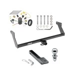 Reese Trailer Tow Hitch For 07 Dodge Caliber Complete Package w/ Wiring Draw Bar and 1-7/8" Ball