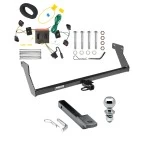 Reese Trailer Tow Hitch For 08-12 Dodge Caliber Complete Package w/ Wiring Draw Bar and 2" Ball